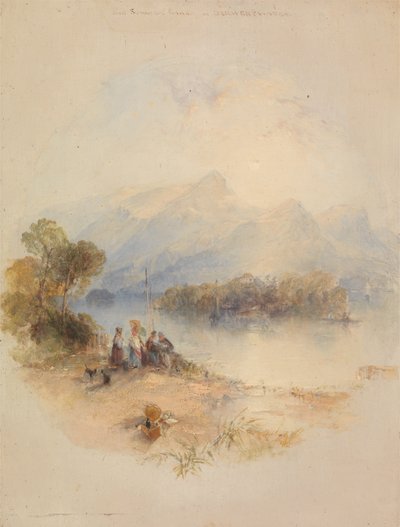 Der Sommerlaube, Derwent Water von Thomas Creswick